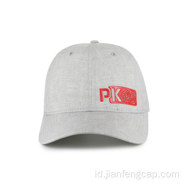 Topi baseball luar ruangan, Daur ulang kain logo TPU